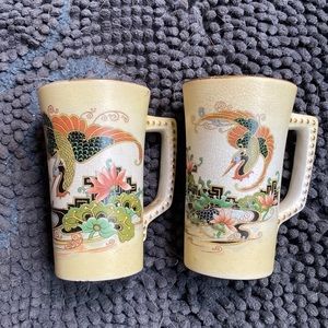 Antique usona goodwin tall handles mugs